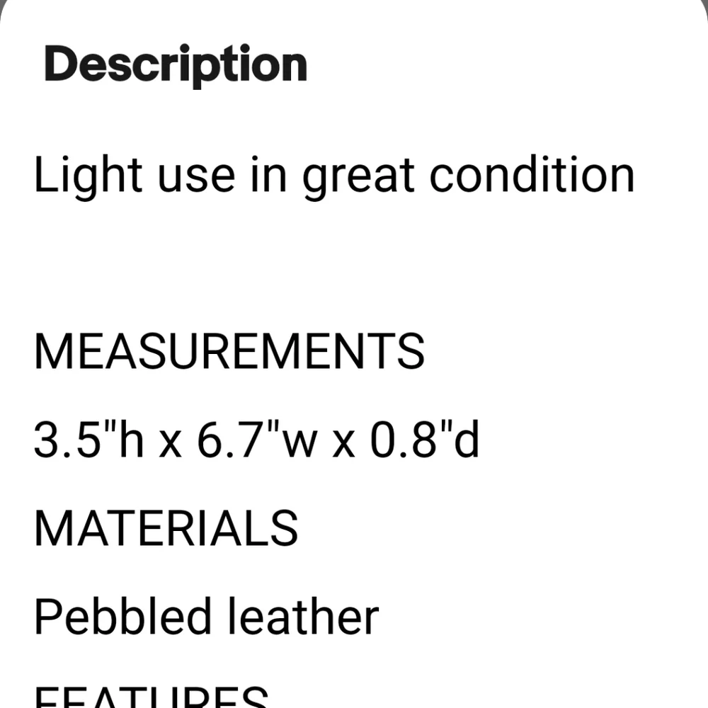 Kate Spade bifold wallet - Picture 8 of 15